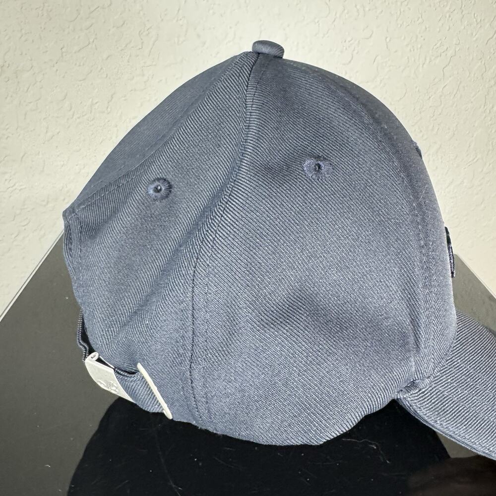 Breguet Hat Cap Dark Navy Blue Mens Strapback Embroidered Quiet Luxury - Picture 9 of 13